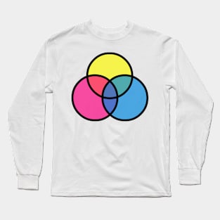 chromatic circles Long Sleeve T-Shirt